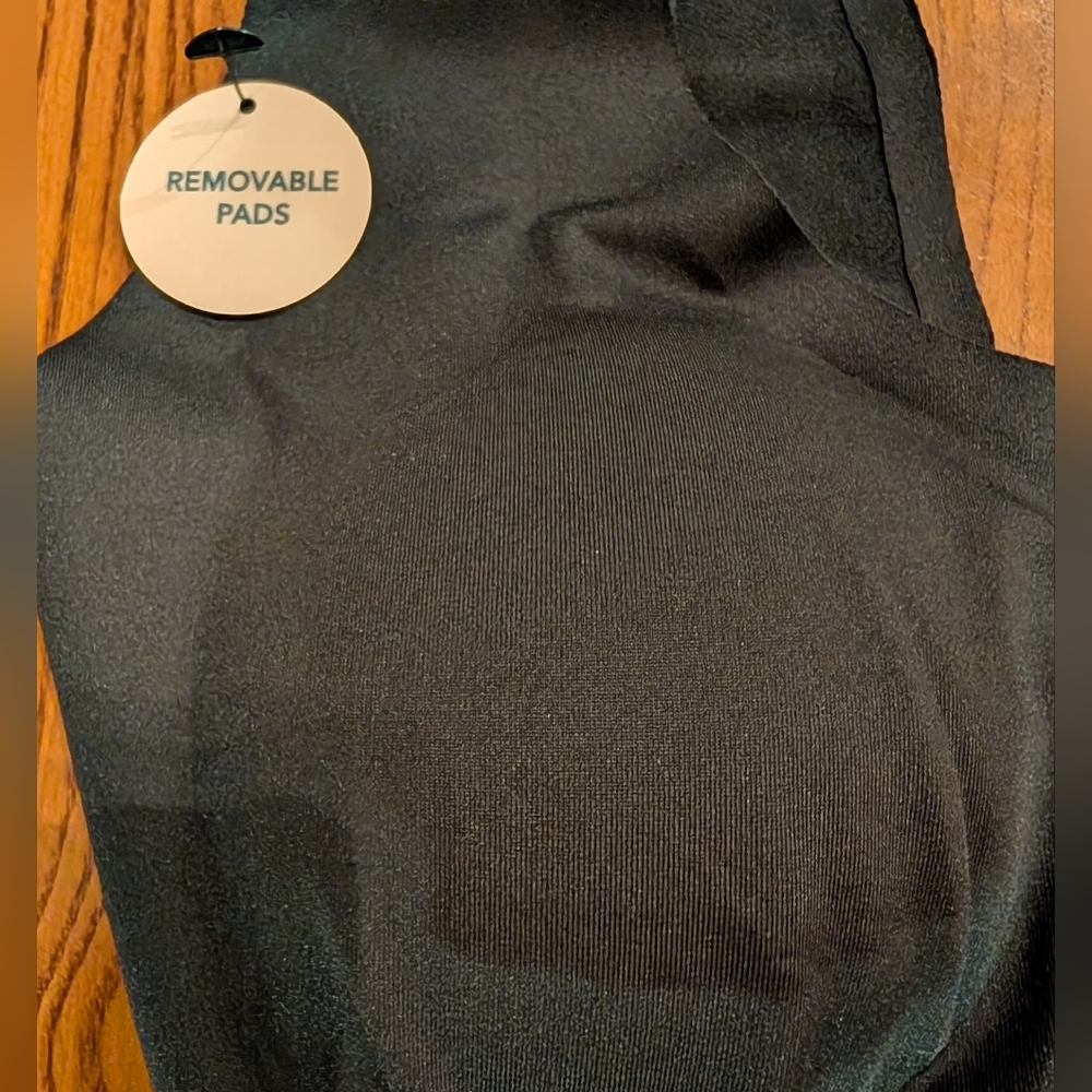 Black "Comfort by Real" bra with removable cups, size S - NEW - Picture 4 of 7